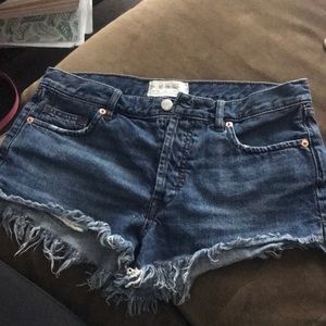 We the free jean shorts Clearance